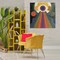 Stupell Industries Spiritual Eye with Rays Canvas Wall Art Design by Victoria Barnes